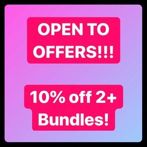 OPEN TO ALL OFFERS!!!